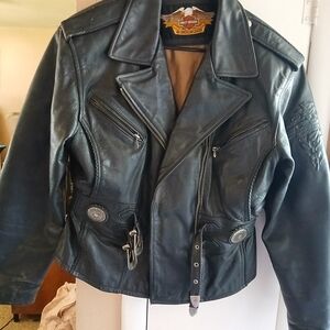 Harley-Davidson Black Leather Jacket